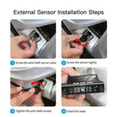 New 1pcs Solar TPMS Car Tyre Pressure Monitoring System External I4B7 Y8U7