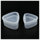 2 PCs Triangular Form Sushi Mold Onigiri Rice Ball Frame Food Mould Decorat
