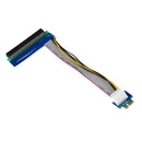 PCI-E 1X Slot Riser Card Extender Extension Ribbon Flex Cable PCI-Express Lead