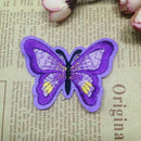 10PCS Embroidery Butterfly Embroidered Sew On Patch Badge Fabric Applique DIY AU