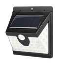 40 LED Solar Wall Lamp Waterproof Body Induction Outdoor Lighting (1pc)