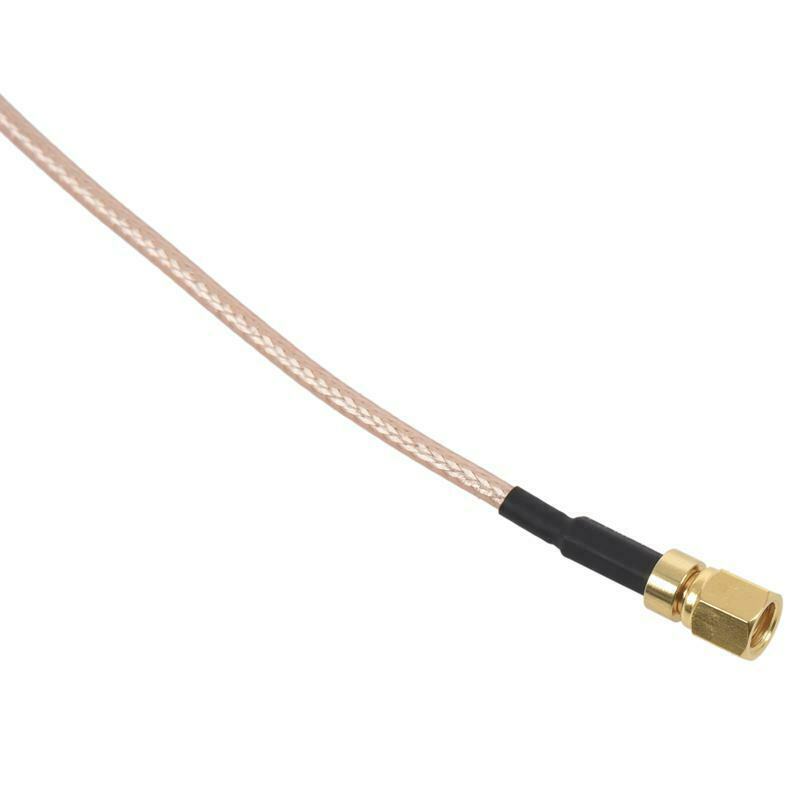 RG316 6inch RF pigtail BNC male plug pin to SMC female straight Cable jumpe I9B4