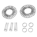 Outdoor DIY Cooking Camping Party Hanging Pan Pot Titanium Chain & Hooks