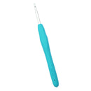 Aluminum Crochet Hook With Soft Grip Handles Knitting Weaving Needles 5.0mm