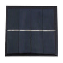 Portable 1W 2V Solar Power Battery Charger Panel for 2 1.2V AA Batteries