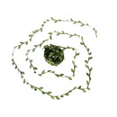1pc 10 Meter Silk Leaf-Shaped Handmake Green Leaves for Wedding Decor  JR