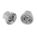 Pair 9mm Durable Stainless Steel MTB Bike Bicycle Rear Wheel Hub Axle Nut