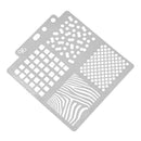 Reusable square Stencil Airbrush Art DIY Home Decor Scrapbooking Album Craft MO