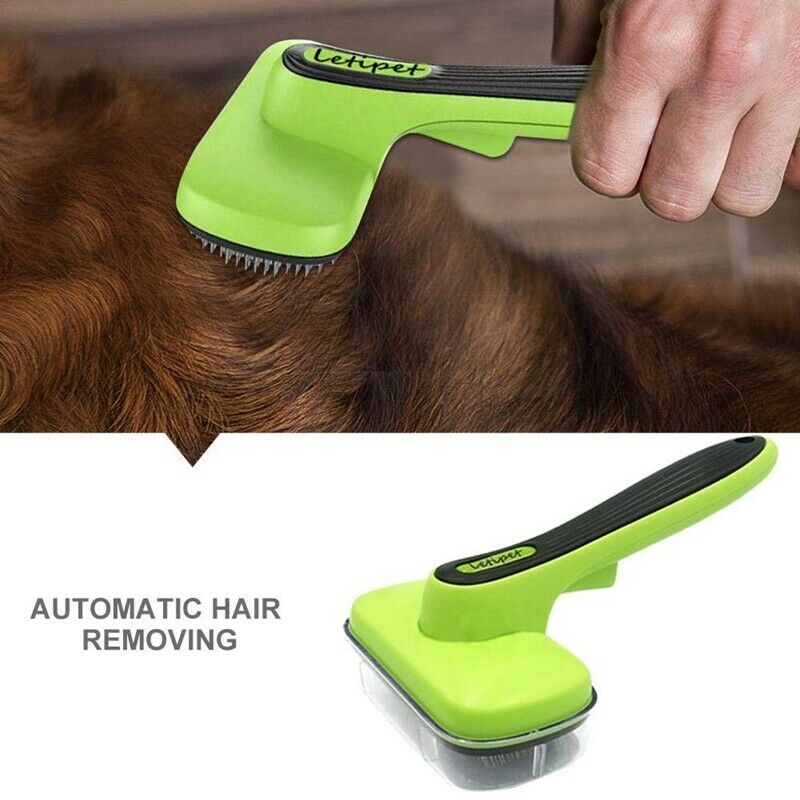 Telescopic Pet Brush For Grooming & Massaging Dogs,Cats & Other Animals,Pet V8D3