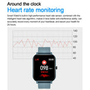 F22 Sport Bluetooth Heart Rate Monitor Smart Watch Wristband blue