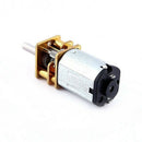 1X(Mini Dc 12V Short Shaft Torque Gear Motor 200 Rpm With Metal Gear Replac