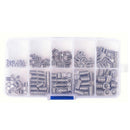 200pcs Stainless Steel Hex Socket Set Screw Grub Screws Assortment Kit M3-M8 s g