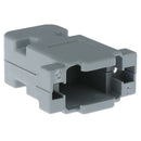 5Sets connector serial DB9 & grey hood DB9 plastic shell with screws OZ