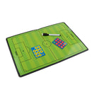 Soccer Strategy Coaching Clipboard/Football Training Board with Wipe Pen Eraser