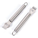 Lemon Orange Zester Citrus Graters Stainless Steel Grips Lime Zest Peelings_T JR