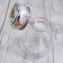 Empty Nail Polish Makeup Remover Pump Dispenser Glass Push Down Press Bottl
