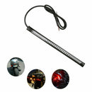 48 LED Motorcycle Flexible Turn Signal Amber Integrated Strip Brake Tail Light.