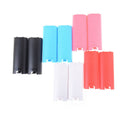 2Pcs Battery-Back Cover Shell Case for Lid Wii Remote Control Controller Whit Ew