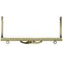 Metal Frame Kiss Clasp Arch For Purse Bag Bronze 19cm x 8.5cm K3V8