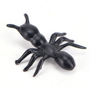 50Pcs/Lot Halloween Plastic Black Ants Joking Toys Decor Realistic Funny Pip ES