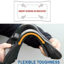 Front Car Bumper Guard Anti-Collision Anti-Shock License Plate Shockproof I1Z2
