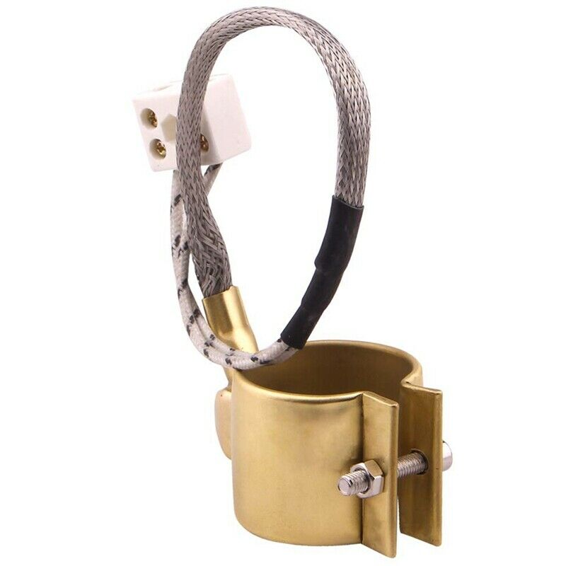 110V 380W 35mmx35mm Injected Mould Heating Elements Brass Band Heater for I U2R1