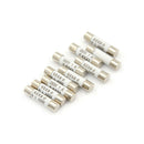 10x 6 x 25mm Ceramic Fuse Electric 250V 1A Fast Blow Ceramic Fuse M&O