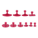 10pcs Car Body Paintless Dent Hail Glue Puller Tabs Automobile Remover Pad