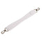 Short PU Leather Handheld Handbag Purse Bag Strap Handle Replacement White