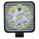 27W Square Spot LED Work Light Lamp Headlight Offroad Fog Driving SUV ATV OZ