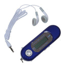 Blue 4GB USB LCD MP3 Player w/ FM Radio Voice Recorder