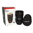 Creative Cups SLR Camera Lens Shaped Mugs 350lm Stainless Steel Drinkware
