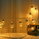 10 LED Lamp Bulb Fairy String for Battery Wedding Valentine Christmas Decor