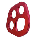 High Strength Paw Rigging Plate Rock Climbing Equipment Tree Arborist Red