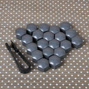 20pcs Wheel Lug Stud Nut Caps Cover Removal Tool fit for VW Golf Audi 321601173A