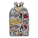 Backpack Cartoon Street Graffiti Canvas Backpack Girl Female Best Travel Ba U5L7