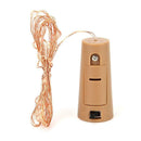 2m Cork Shaped Wine Bottle Light DIY LED Fairy String Lamp (Warm White) A
