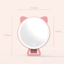 Portable Led Lighted Makeup Mirror Vanity Compact Women Pocket Mirrors Vani P7C7