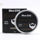 bluezoo Men Beard Moustache Styling Wax Moisturizing Oil Control Balm Sooth G1S3