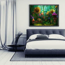 5D DIY Full Drill Diamond Painting Cartoon Flowers Cross Stitch Embroidery