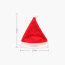16x13cm Christmas Caps Mini Wine Bottle Santa Hat Dinner Party Decor I0D6