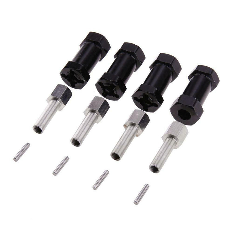 Wheel Hex Hub 25mm Extension Adaptor Longer Combiner Coupler for 1/10 RC A