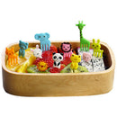 10* Cute Animal Food Fruit Picks Forks Lunch Bento Box Accessory Decor Tool