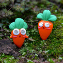 4pcs Moss Bonsai Decor Micro Landscape DIY Craft Garden Ornament Carrot