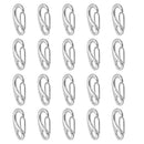 20x Marine Boat Stainless Steel Spring Clip Snap Hook/Lobster Claw Rigging Clip
