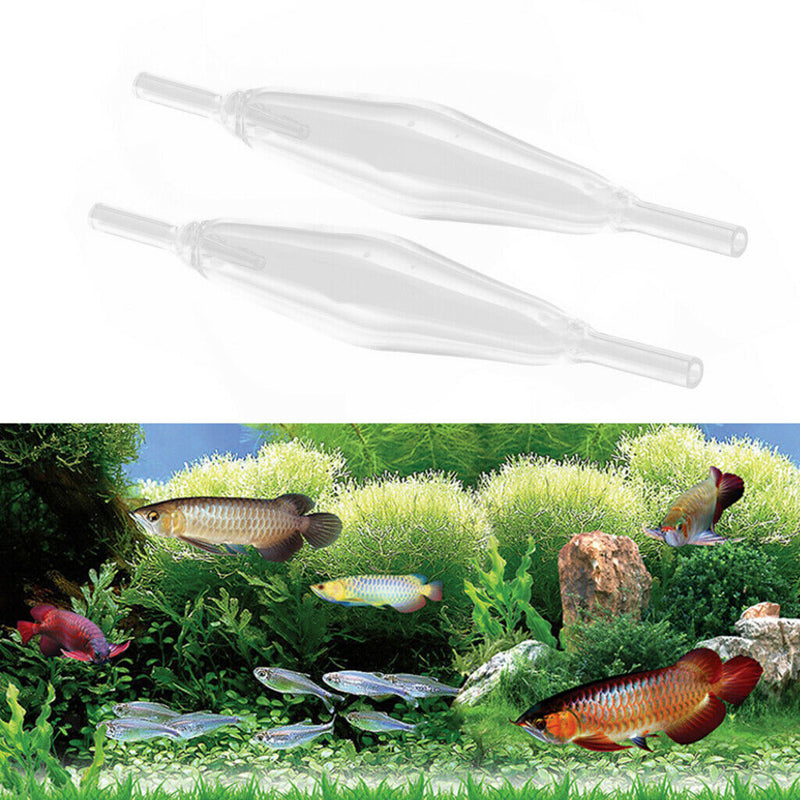 2pcs Aquarium CO2 Glass Bubble Counter For Fish Live Plant Planted Tank