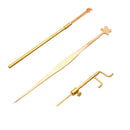 4/4 3/4 Violin Repairing Installing Sound Post Gauge+Retriever Clip+Setter DIY