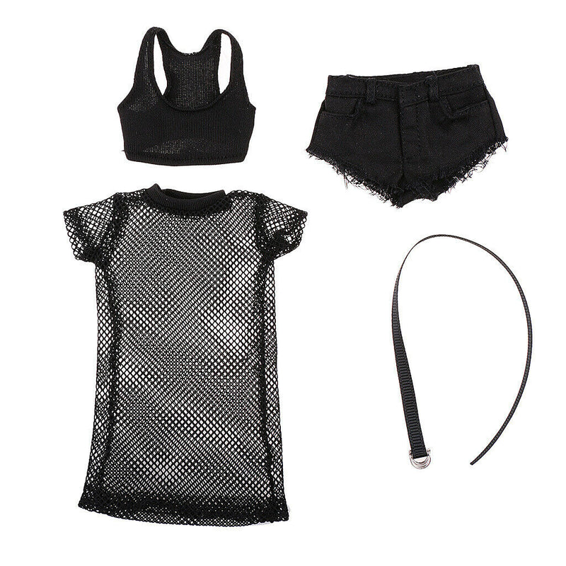 1/6 Female Jacket Coat Pants Suit Clothes Set for 12'' Hot Toys Phicen Kumik