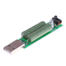 USB Mini Discharge Interface Load Resistor with Switch 2A 1A Green neME BX