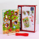 Wooden Magnetic Fishing Game for kid 2 3 Years Old Montessori Preschool
